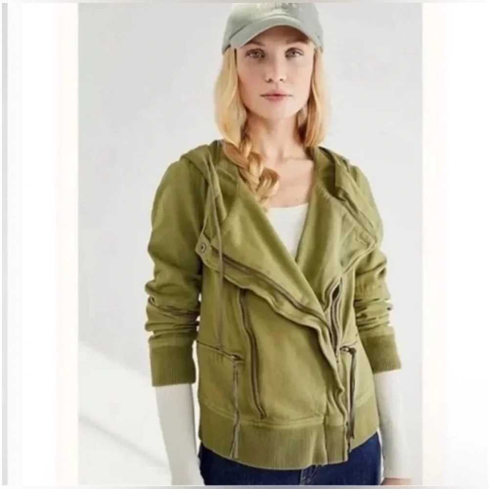 Free People We The Free | Women’s Carmen Moto Jacket | Large - Picture 2 of 9